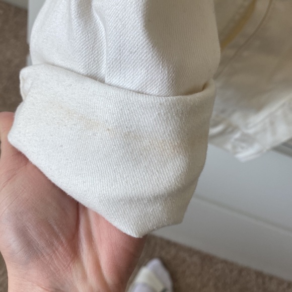 White Jean Jacket from Banana Republic. Size XS - Picture 6 of 6